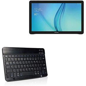 BoxWave Keyboard Compatible with Samsung Galaxy View 18.4 (SM-T677) - SlimKeys Bluetooth Keyboard, Portable Keyboard with Integrated Commands for Samsung Galaxy View 18.4 (SM-T677) - Jet Black