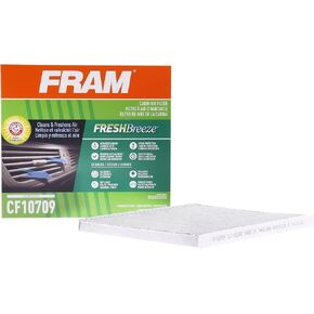 FRAM Fresh Breeze Cabin Air Filter with Arm & Hammer Baking Soda, CF10709 for Select Hyundai and Kia Vehicles , white
