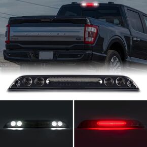 LED Third 3rd Brake Light Fit For Ford F150 2015-, Ford F150 LED 3rd Brake Light Cargo Light Third Brake Light Rear Cargo Lamp High Mount Stop Light Black Smoked Lens