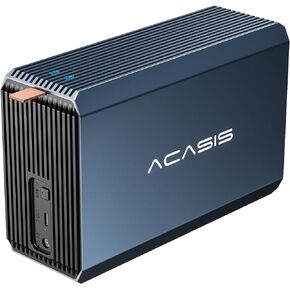 حاوية محرك الأقراص الصلبة الخارجية ACASIS 2 Bay RAID لـ 2.5/3.5 بوصة SATA HDD/SSD مع USB 3.0، تدعم RAID 0/1/JBOD/SPAN، بحد أقصى 6 جيجابت في الثانية تحت UASP، حاوية Raid بسعة 36 تيرابايت in Kuwait