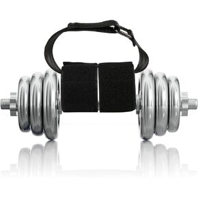 2pcs Weight Lifting Tibialis Trainer Foot Straps, Adjustable Weight Dumbbell Ankle Straps Dumbbell Foot Attachment Dumbbell Wrap Dumbbell Foot Straps for Leg Strength Training for Men and Women