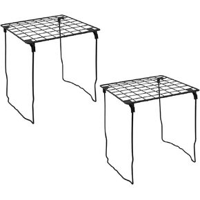 2 Pcs Locker Shelf, 12" Stackable Locker Shelves for School Lockers Office Locker Organizer Suitable for School, Office, Bathroom in Kuwait