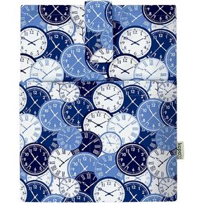 Book Sleeve Hard Book Covers for Paperbacks | Washable Fabric Book Sleeve Cover | Medium 10 X 8 Inch Book Lover Gifts (Mushroom)