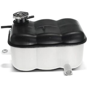 YHTAUTO Engine Coolant Recovery Overflow Reservoir Expansion Tank W/Pressurized Cap Sensor For Dodge Ram 1500 2002 2003 Ram 2500 2003 3.7L 4.7L 5.7L, Replace for# 5072602AA, 5072602AB