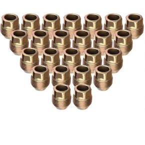 ECCPP 24 Pieces Wheel Locks Lug Nuts 14x1.5 Hex Drive 7/8" 1.12" Tall Open End Lugs Nuts for 1999-2019 for Chevrolet Silverado 1500 2009-2011 for GMC Savana 1500 Factory Style Lugs