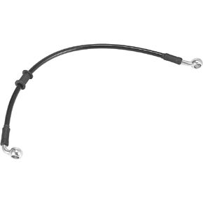 Motoforti Universal 70cm 27.56" Motorcycle Brake Clutch Oil Hose Line Pipe Hydraulic Reinforced Stainless Steel Braided Blue