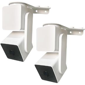 ALLICAVER Wyze Cam Pan V3 Mount, Wyze Cam Pan 270+ Degrees Outside Corner Wall Mount Bracket, Suitable for Wyze Pan Cam V3 Effectively Reduce Camera Blind Spots (Wyze Camera is NOT Included)