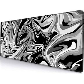 Large Mouse Pad, Gaming Mousepad with Stitched Edges, Non-Slip Rubber Base Keyboard Mouse Mat Desk Pad for Work, Game, Office, Home, 31.5 x 11.8 in, American Flag