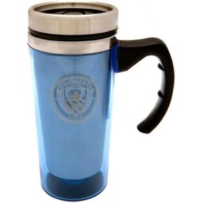 Manchester City Aluminium Travel Mug,450 Millilitres - Multi-Colour