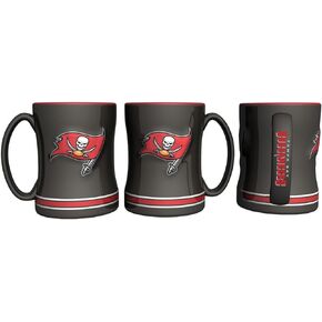 Tampa Bay Buccaneers Coffee Mug - 14oz Black