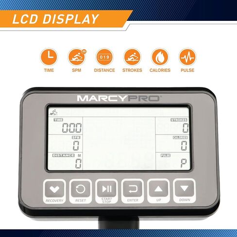 Marcy Water-Resistance Rowing Machine for Cardio Training Personal Home Gym System in Saudi Arabia