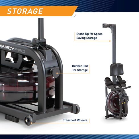 آلة التجديف المقاومة للماء من مارسي لنظام اللياقة البدنية المنزلي الشخصي لتدريب القلب in Kuwait