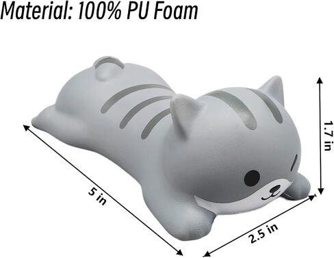 Cute Wrist Rest Mouse Pad Wrist Support, Cat Keyboard Wrist Rest, Soft Foam Wrist Rest for Computer Keyboard Carpal Tunnel Ergonomic Mouse Pad in Saudi Arabia