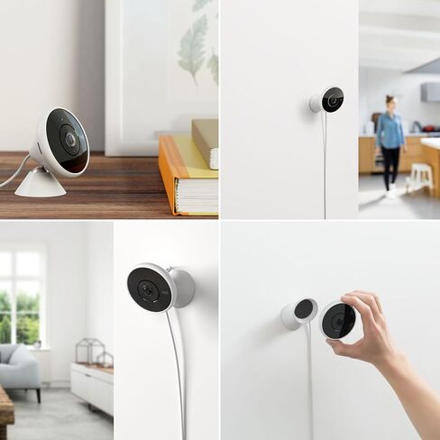كاميرا مراقبة منزلية سلكية داخلية/خارجية من Logitech Circle 2 تعمل مع Alexa وHomeKit وGoogle، مع إعداد سهل، بدقة 1080 بكسل عالية الدقة، وزاوية عريضة 180 درجة، ورؤية ليلية، ومحادثة ثنائية الاتجاه، وتنبيهات، وتخزين مجاني لمدة 24 ساعة in Saudi Arabia