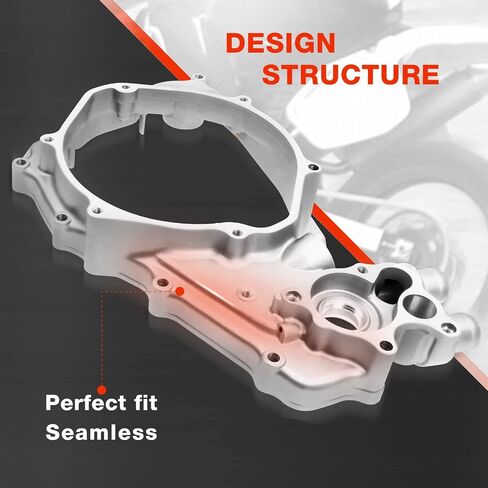 A-Premium Right Passenger Side Engine Clutch Crankcase Cover Compatible with Honda CR500R 1994-2001, Replace # 11340-MAC-670, 11340MAC670 in Saudi Arabia