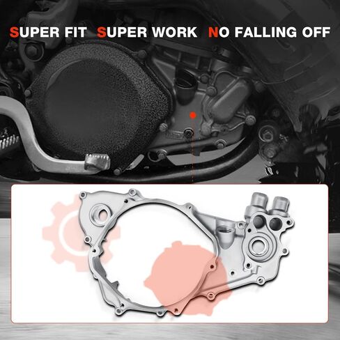 A-Premium Right Passenger Side Engine Clutch Crankcase Cover Compatible with Honda CR500R 1994-2001, Replace # 11340-MAC-670, 11340MAC670 in Saudi Arabia