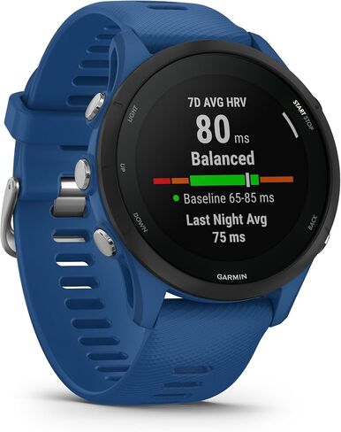 ساعة ذكية SETPOT Garmin Forerunner 255 GPS للجري 46 مم، رؤى متقدمة، بطارية طويلة الأمد | حزمة الحماية مع واقي شاشة HD من الزجاج المقوى (موسيقى، أبيض) in Saudi Arabia
