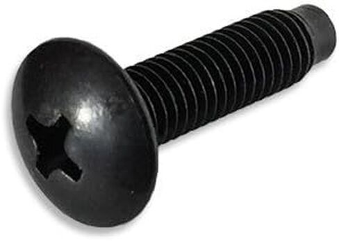 RackGold® 10-32 Pilot Point Rack Mount Screws 500 Pack Jar- USA Made in Saudi Arabia