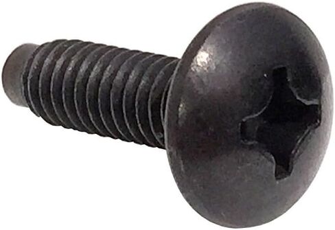 RackGold® 10-32 Pilot Point Rack Mount Screws 500 Pack Jar- USA Made in Saudi Arabia