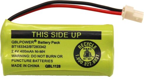 بطارية BT-183342 BT-283342 BT-166342 BT-266342 BT-162342 BT-262342 متوافقة مع هاتف CS6114 CS6419 CS6719 EL52300 CL80111 اللاسلكي (عبوة من 4) in Kuwait