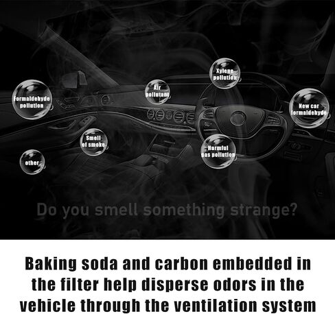 CF10285 Activated Carbon Cabin Air Filter Replacement Freshens Air, HEPA Filter Removes PM2.5 Smells For 4Runner Highlander RAV4 Camry Corolla in Saudi Arabia