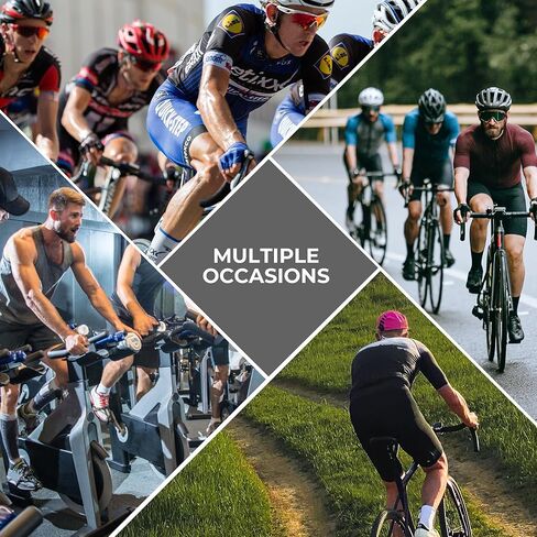 قميص رجالي لركوب الدراجات من Sponeed بأكمام قصيرة وسحاب كامل لركوب الدراجات على الطرق in Kuwait