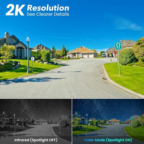 Camcamp 4MP Wireless PTZ Security Camera System, 360° Wireless Battery Camera System with Base Station, Support HDMI Output, 2-Way Audio, Motion Alert, Indoor Outdoor Home Surveillance in Kuwait