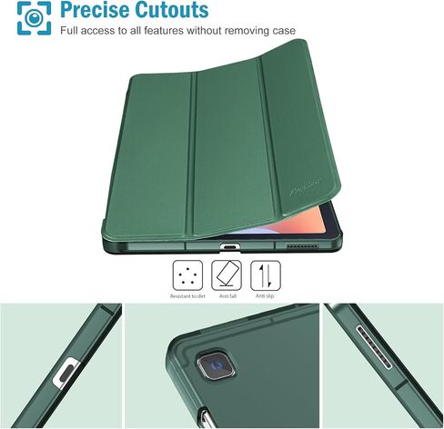 ProCase Samsung Galaxy Tab S6 Lite Case, 10.4 Tablet 2024 2022 2020 -Black in Saudi Arabia