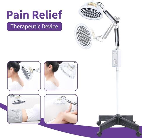 TDP Far Infrared Mineral Lamp 300W Light Therapy Device for Pain Relief, Acupuncture, Relaxing Muscle, Inflammation, Improve Circulation Quick Heating in Saudi Arabia