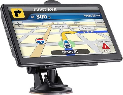 نظام تحديد المواقع العالمي للسيارة، أحدث خريطة لعام 2024، شاشة لمس 7 بوصات، نظام تحديد المواقع العالمي للسيارة سعة 256-16 جيجابايت، توجيه اتجاه الانعطاف الصوتي، دعم السرعة وتحذير الضوء الأحمر، خريطة مدى الحياة لأمريكا الشمالية مثبتة مسبقًا، تحديث مجاني... in Kuwait