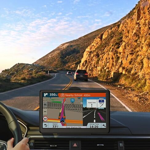 نظام تحديد المواقع العالمي للسيارة، أحدث خريطة لعام 2024، شاشة لمس 7 بوصات، نظام تحديد المواقع العالمي للسيارة سعة 256-16 جيجابايت، توجيه اتجاه الانعطاف الصوتي، دعم السرعة وتحذير الضوء الأحمر، خريطة مدى الحياة لأمريكا الشمالية مثبتة مسبقًا، تحديث مجاني... in Kuwait