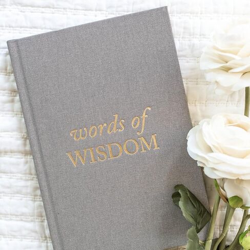 مجلة كلمات الحكمة (رمادي داكن، 109 صفحة) من تأليف دنكان وستون - مجلة البكالوريوس/التخرج/الأفكار الإيجابية - كتاب الحكمة لكبار السن لتبادل الخبرات in Kuwait