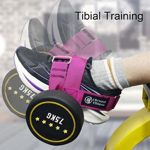 J براينت أثقال دامبل للياقة البدنية حزام القدم الكاحل الأوزان حزام Tibialis المدرب عضلات الساق تدريب القوة تجريب in Kuwait