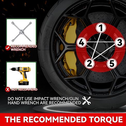 20 قطعة من صواميل العروة المصنوعة من الكروم مقاس 14 × 1.5 - مقعد ماج - بطول 1.77 بوصة بطول 7/8 بوصة من نوع OEM السداسي لسيارة سيكويا لاندكروزر تندرا لكزس LX470 LX480 in Kuwait