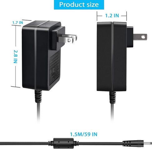 21W Echo Power Adapter for Echo 1st & 2nd Gen, Amazon Fire TV (2nd Gen), Echo Show (1st Gen), Echo Plus (1st Gen), Echo Look, Echo Link in Kuwait