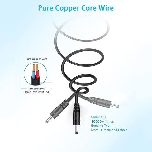 21W Echo Power Adapter for Echo 1st & 2nd Gen, Amazon Fire TV (2nd Gen), Echo Show (1st Gen), Echo Plus (1st Gen), Echo Look, Echo Link in Kuwait