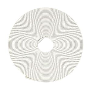 uxcell Heat Shrink Tubing 11mm Dia 17mm Flat Width 2:1 Heat Shrink Wrap Cable Sleeve Heat shrink Tube 5m White