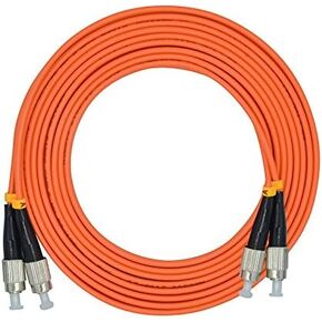 10 Meters 33ft LC to LC Duplex 50/125 OM2 Multimode Fiber Optic Cable Jumper Optical Patch Cord LC-LC