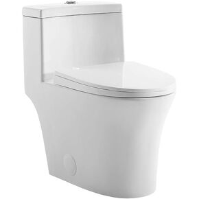 Swiss Madison SM-1T128 Bastille One Piece Elongated Dual Flush Toilet