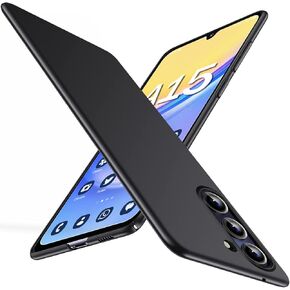 Gxmeuie Ultra Thin Case for Samsung Galaxy A15 5G, Silky Touch & Anti-Fingerprint Material, Slim Hard PC Matte Cover Anti-Scratch Shockproof Protective Cases for Samsung A15 5G (Gold)