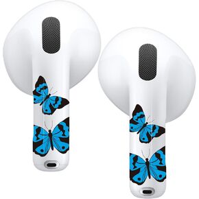 RockMax for AirPods 4 Skin，Personalized Decal Sticker for Air Pods 4th Gen, Compatible with AirPods 4 Case Pink, Durable Tattoo Wrap, Easy to Apply