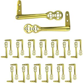 Renovators Supply Manufacturing Stair Carpet Holder Clips 5 in. Black Aluminum Ornate Carpet Clips to Keep Rug in Place in Saudi Arabia