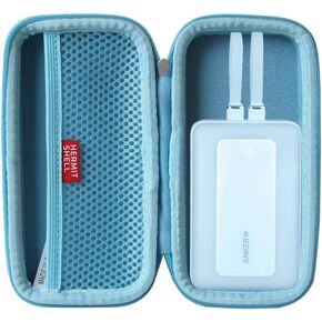 Hermitshell Hard Travel Case for Anker Zolo Power Bank, 10,000mAh /20,000mAh 30W Portable Charger (Black)