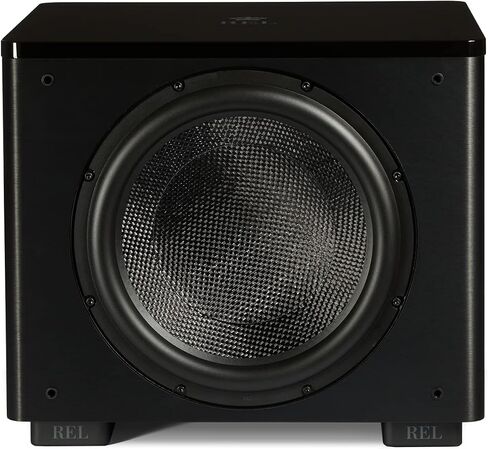 REL HT/1510 Predator 15-Inch Powered Subwoofer – Impactful Deep Bass for HiFi Home Theater, Audiophile Stereo Systems & Surround Sound. Premium High-End Subwoofer Design in Line Grained White Finish in Kuwait