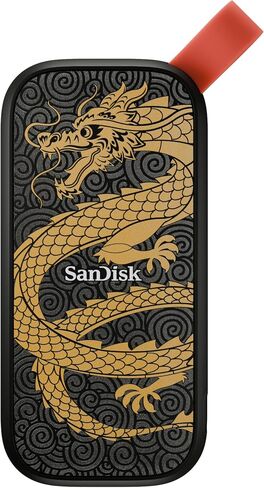 Sandisk 2TB SSD المحمولة ، Edition ، ما يصل إلى 800 ميجابايت/ثانية ، USB-C ، USB 3.2 Gen 2 ، حماية إسقاط-SDSSDE30-2T00-G25F in Kuwait
