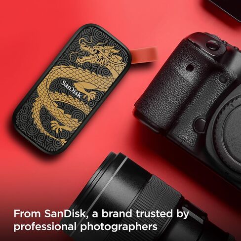 Sandisk 2TB SSD المحمولة ، Edition ، ما يصل إلى 800 ميجابايت/ثانية ، USB-C ، USB 3.2 Gen 2 ، حماية إسقاط-SDSSDE30-2T00-G25F in Kuwait
