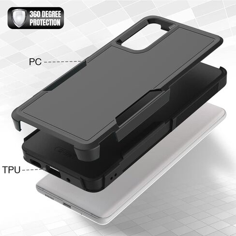 for Galaxy S20 FE 5G Case,[Military Grade Drop Tested] with HD Screen Protector,Dual Layer Protective Heavy Duty Cell Phone Cover Non-Slip Shockproof Rugged Case for Samsung Galaxy S20 FE (Dark Green） in Kuwait