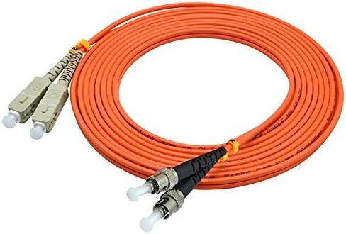 10 Meters 33ft LC to LC Duplex 50/125 OM2 Multimode Fiber Optic Cable Jumper Optical Patch Cord LC-LC in Kuwait