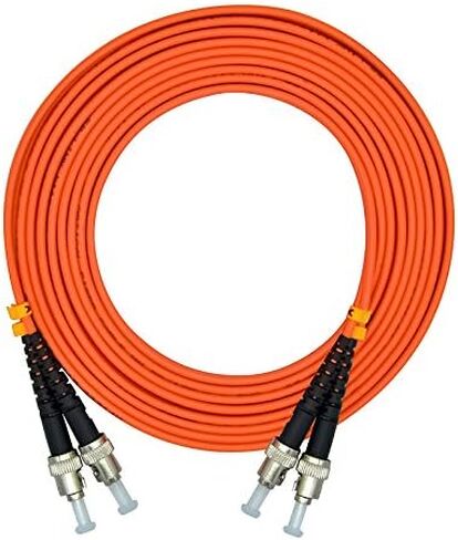 10 Meters 33ft LC to LC Duplex 50/125 OM2 Multimode Fiber Optic Cable Jumper Optical Patch Cord LC-LC in Kuwait