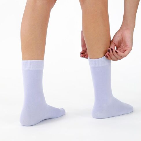 Women’s Bamboo Viscose Ankle Socks, 5-Pack, Soft, Breathable, Non-Binding, Ideal for Everyday Wear in Saudi Arabia